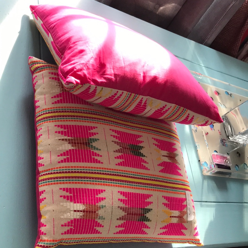 Throw pillows